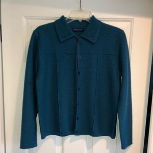 Karen Scott Wool Cardigan